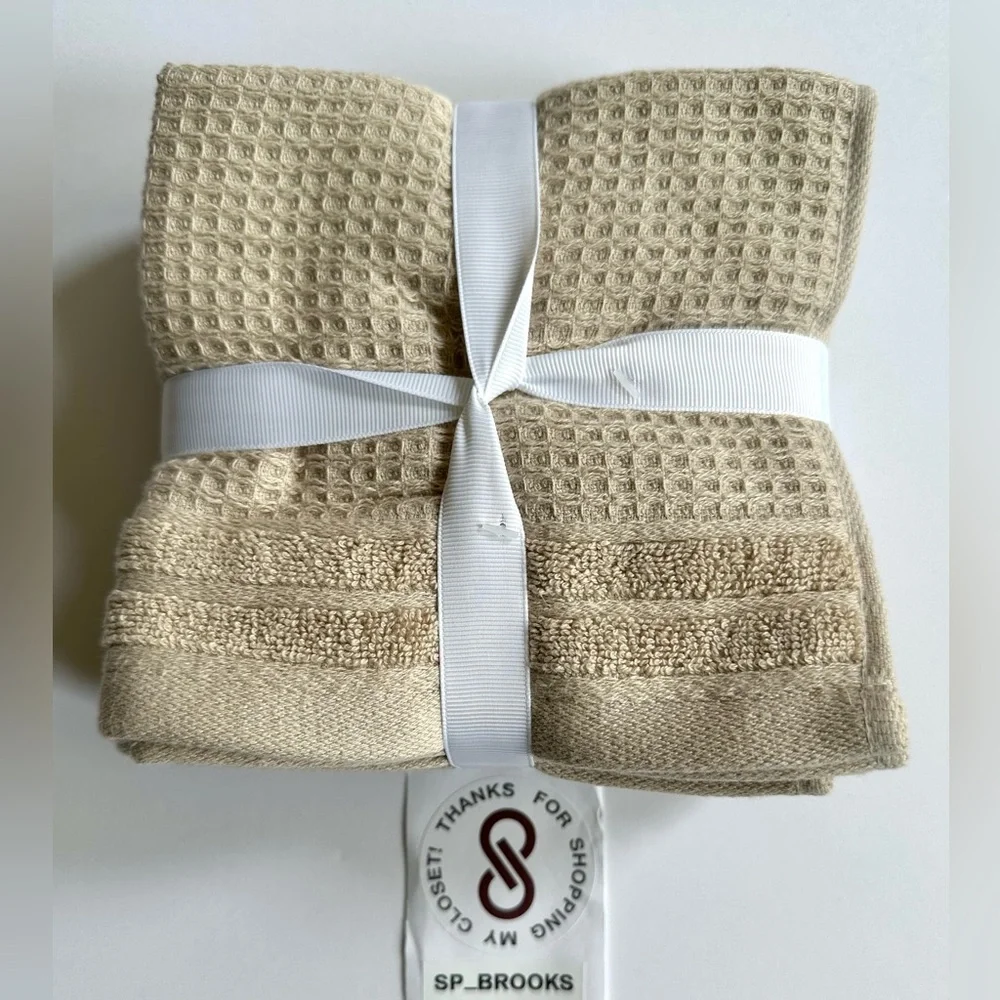 🎁Hotel Balfour Oversized Bath Towel Set - 9 Pieces - Truelinen